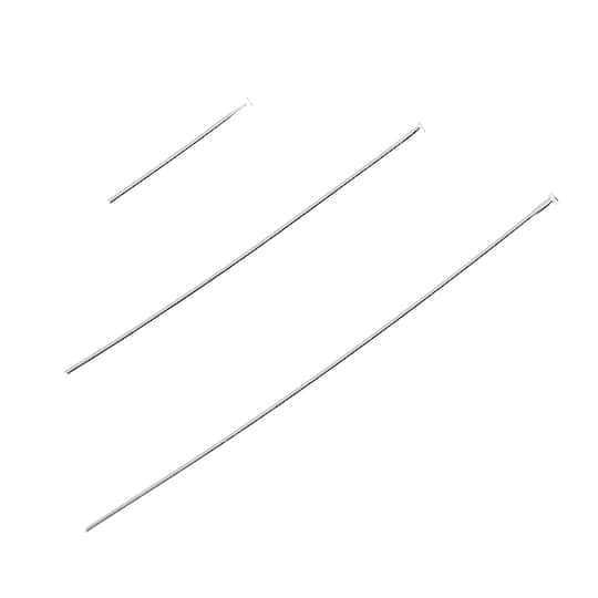 12 Packs: 120 ct. (1,440 total) Mixed Head Pins by Bead Landing